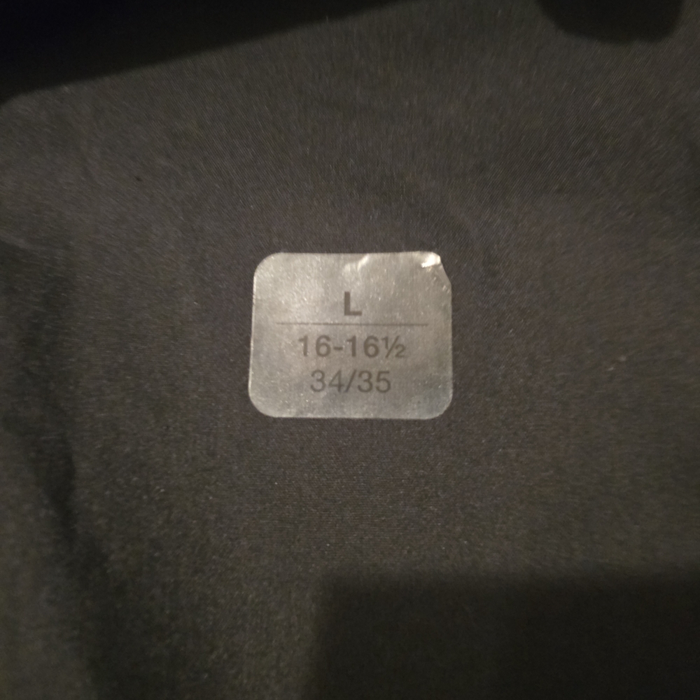 Alfani Mens LargeBlack Slim Fit Shirt. BNWT! - Picture 4 of 5